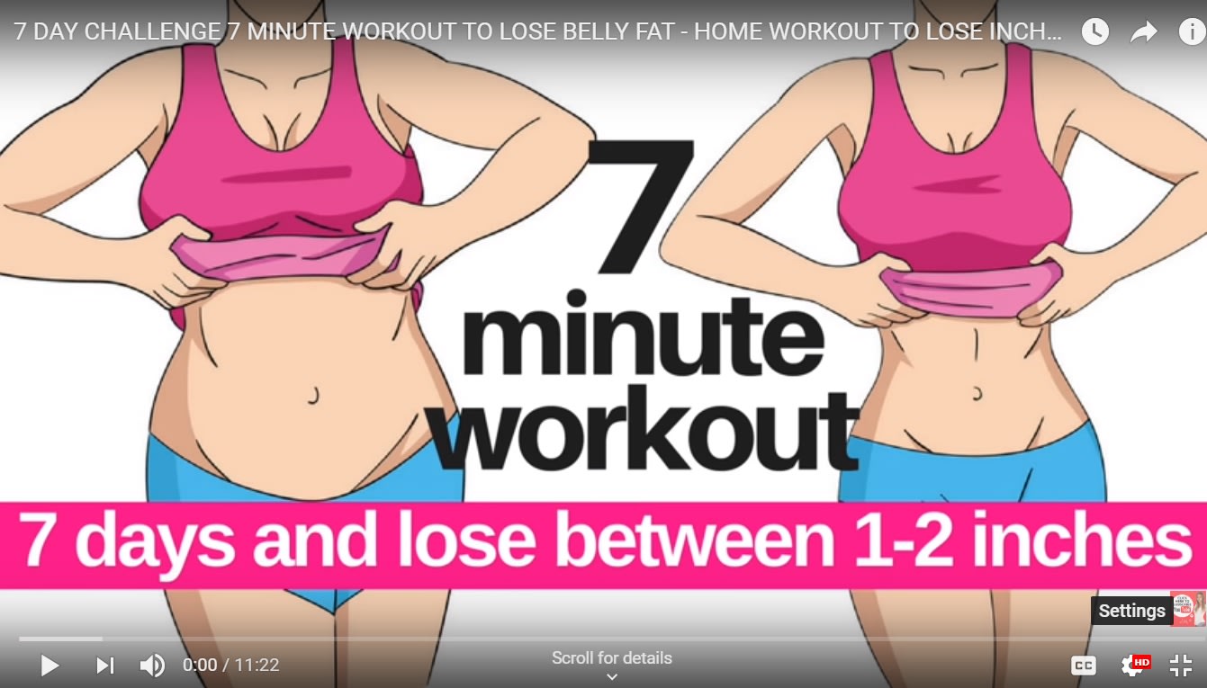 The 7 Minute Workout Can You Really Lose Weight By Exercising Just 7 Minutes A Day For 7 Days 8days
