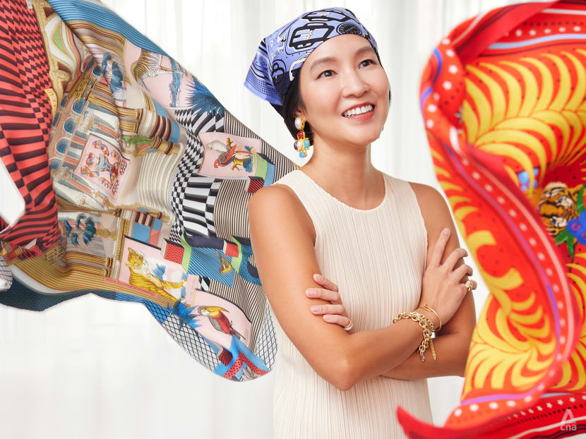 ‘They are wearable pieces of art’: Meet this collector of Hermes silk scarves in Singapore