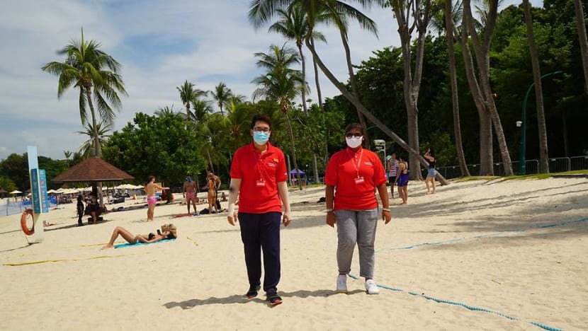 Sentosa beachgoers no longer required to make reservations for visits Sentosa beachgoers no longer required to make reservations for visits