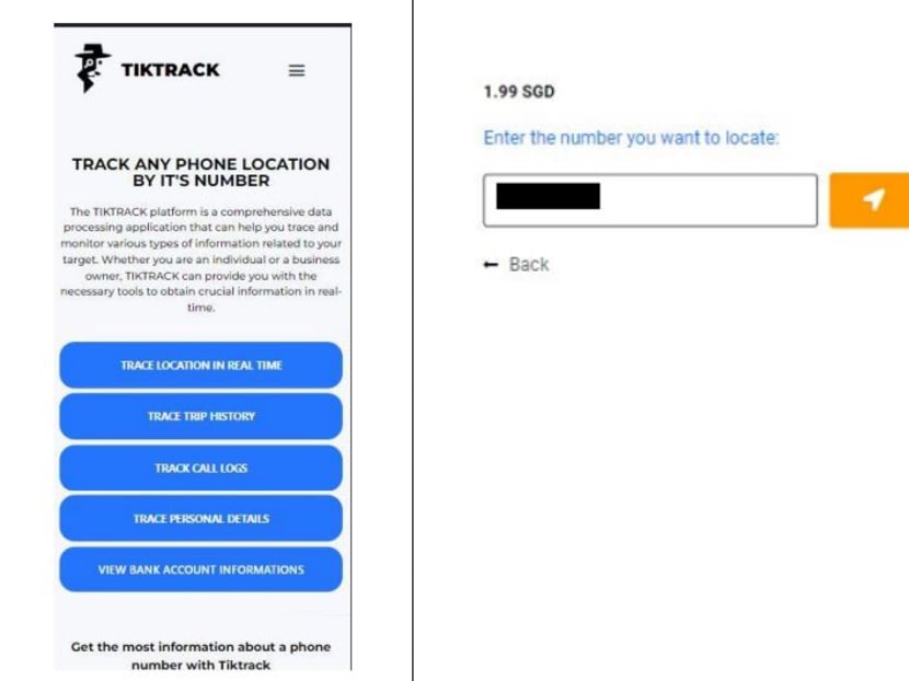 Screenshots of the new variant where a victim was asked to install an app to track the scammer’s "missing phone". Screenshots of the new variant where a victim was asked to install an app to track the scammer’s "missing phone".
