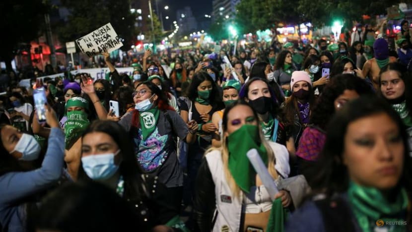 Women across Latin America march in favor of abortion rights