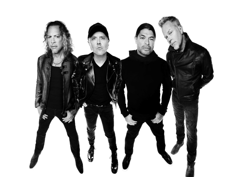 Legendary American metal band Metallica. Photo: AEG Live