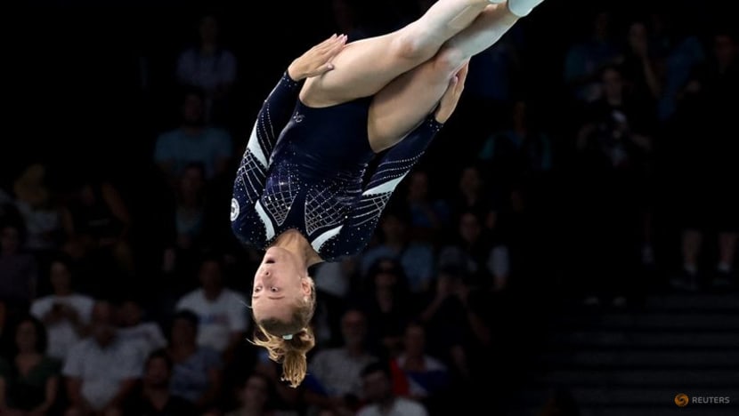 Trampoline Britain s Page wins long awaited gold in women s trampoline CNA