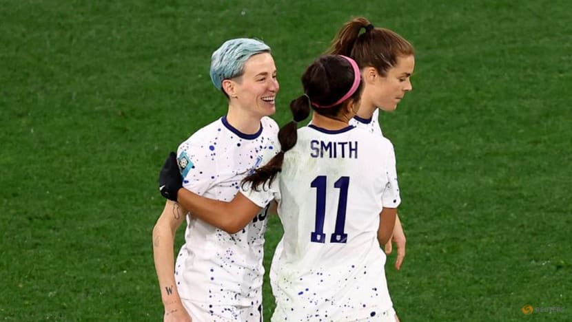 Megan Rapinoe's World Cup career comes to tearful end