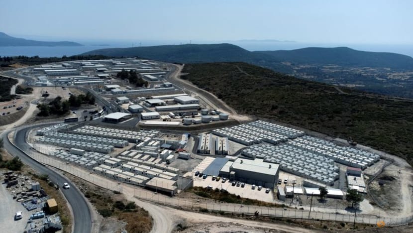 Greece opens new migrant holding camp on island amid tougher policy Greece opens new migrant holding camp on island amid tougher policy