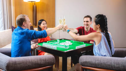 You Can Now Book A Fancy Hotel Suite To Learn To Play Mahjong While Sipping On Champagne
