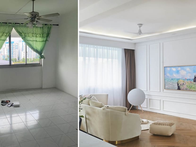Renovations for this Bukit Panjang flat cost $90k to $100k.