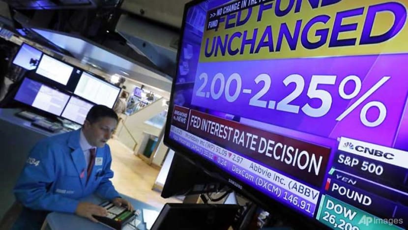 Wall Street ends mostly lower as Fed leaves rates unchanged Wall Street ends mostly lower as Fed leaves rates unchanged