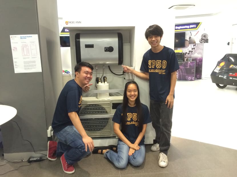 NP students create heat recovery system