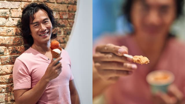 单纯想大家快乐　戚玉武的冰淇淋只送不卖