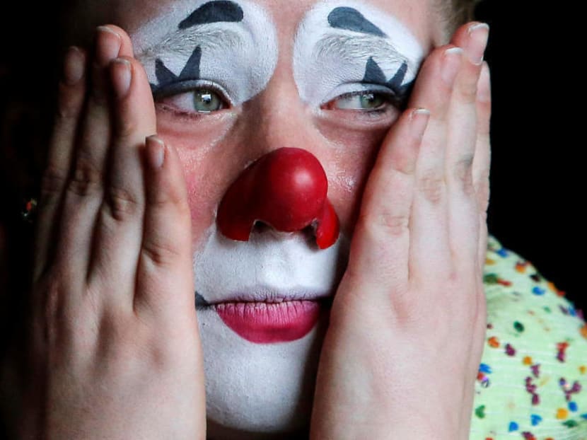 Did you know that fear of clowns is real, and is considered a pathology? REUTERS file photo