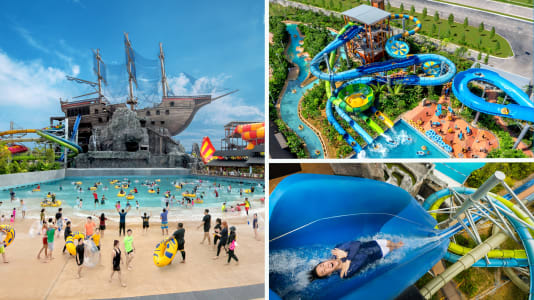 Plunge Down A 6-Storey-High Water Slide, Try Surfing & More At This Award-Winning Waterpark Near KL