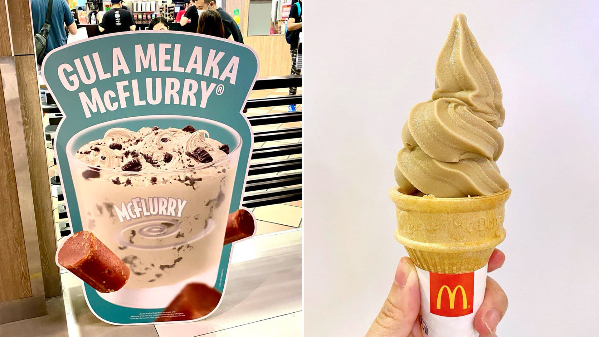 McDonald’s S’pore Now Sells Gula Melaka McFlurry, Sundae & Ice Cream Cone