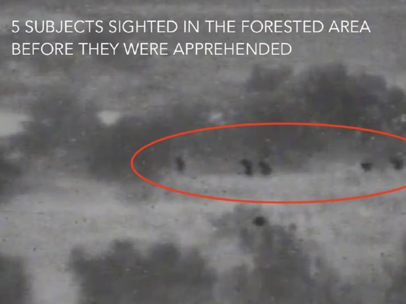 Five men arrested for illegally entering Singapore from western coast near Tuas Five men arrested for illegally entering Singapore from western coast near Tuas
