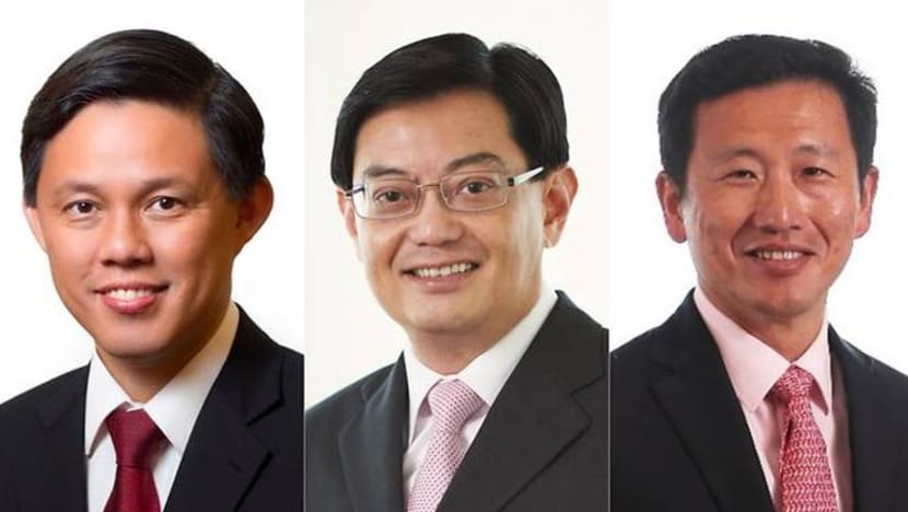 Perubahan Kabinet: Chan Chun Sing terajui MTI, Heng Swee Keat kekal di MOF, Ong Ye Kung terus pimpin MOE