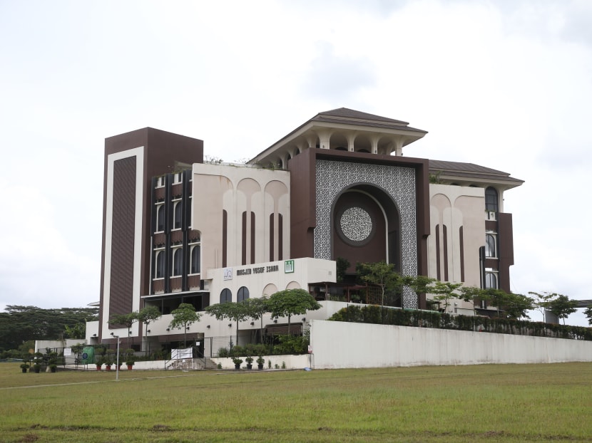 A 16-year-old Singaporean boy was detained under the Internal Security Act (ISA) in December last year after he hatched a plan to attack the Assyafaah Mosque along Admiralty Lane and Yusof Ishak Mosque (pictured) in Woodlands. A 16-year-old Singaporean boy was detained under the Internal Security Act (ISA) in December last year after he hatched a plan to attack the Assyafaah Mosque along Admiralty Lane and Yusof Ishak Mosque (pictured) in Woodlands.