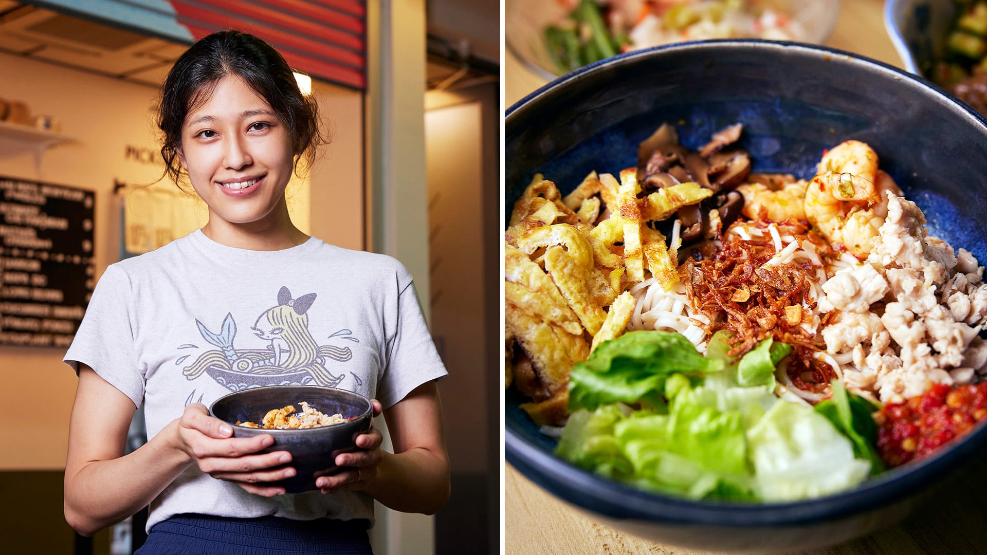 Four-Seat Eatery Serves Hip Heng Hwa Noodles Inspired By “Nai Nai’s” CNY Recipe 