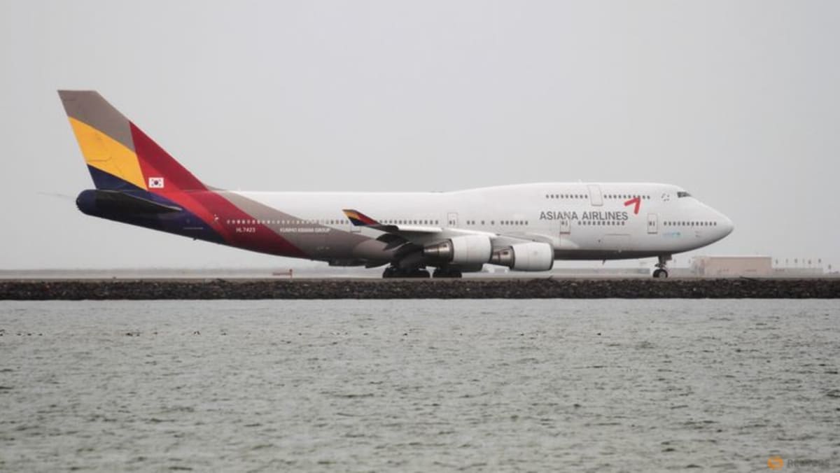 Asiana plane from South Korea’s Jeju island to Daegu city lands safely after door opens during flight
