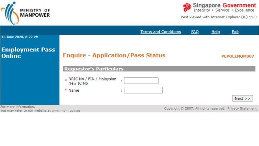 MOM warns of fake website phishing for personal information MOM warns of fake website phishing for personal information