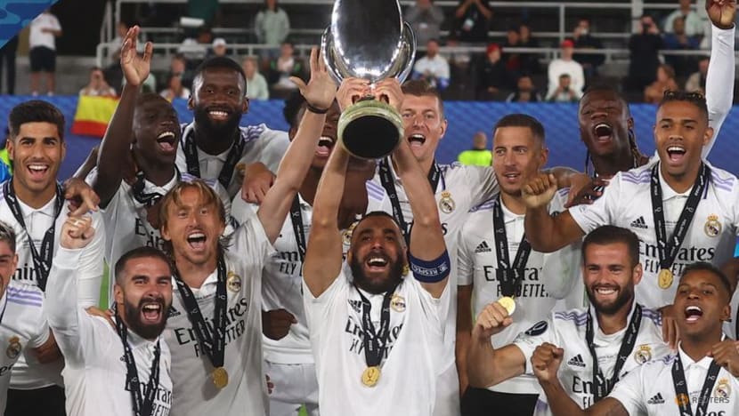 Real beat Eintracht 2-0 for record-equalling fifth UEFA Super Cup win Real beat Eintracht 2-0 for record-equalling fifth UEFA Super Cup win