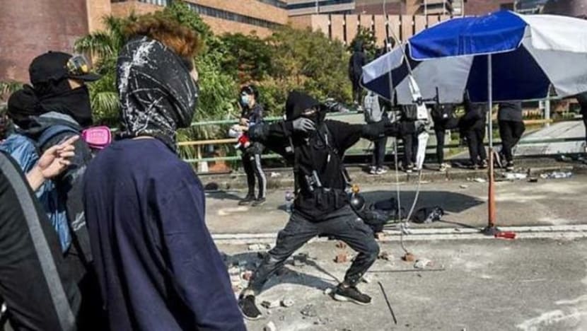 Polis Hong Kong ancam guna 'peluru hidup'
