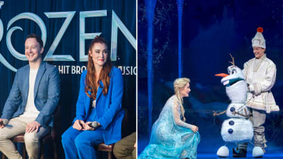 [Video] See Elsa’s Ice Dress, See Olaf On Stage — & Other Things To Expect At Disney's Frozen Musical, Coming To S’pore Feb 2023