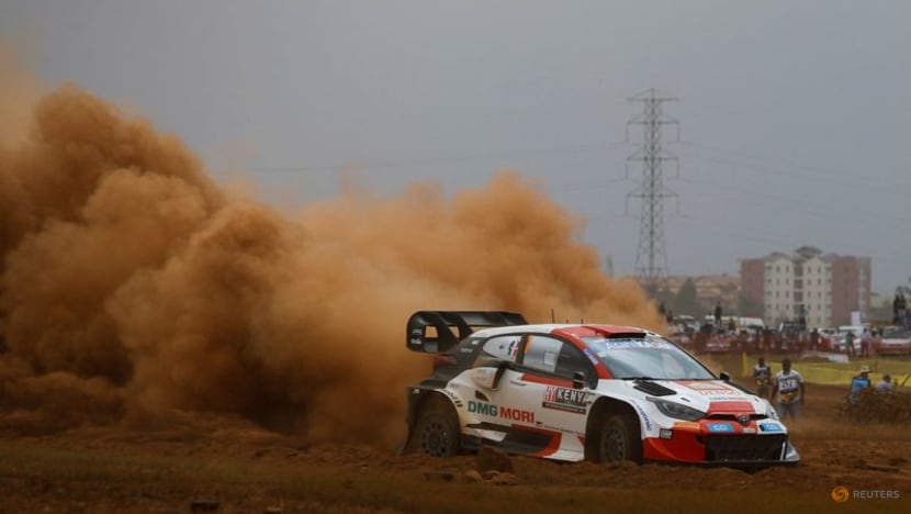 Rallying-Ogier leads Kenya's Safari Rally as Neuville retires