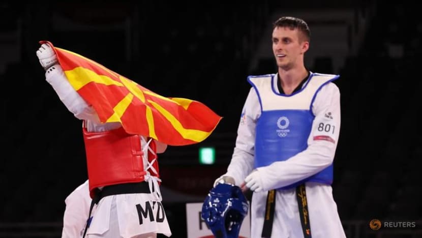Olympics-Taekwondo-Russian Larin wins men's +80kg gold medal Olympics-Taekwondo-Russian Larin wins men's +80kg gold medal