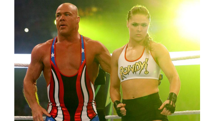 Ronda Rousey wins debut WWE fight