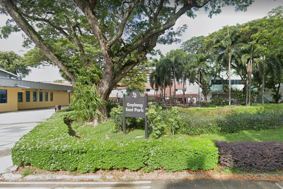 A view of the Geylang East Park. 