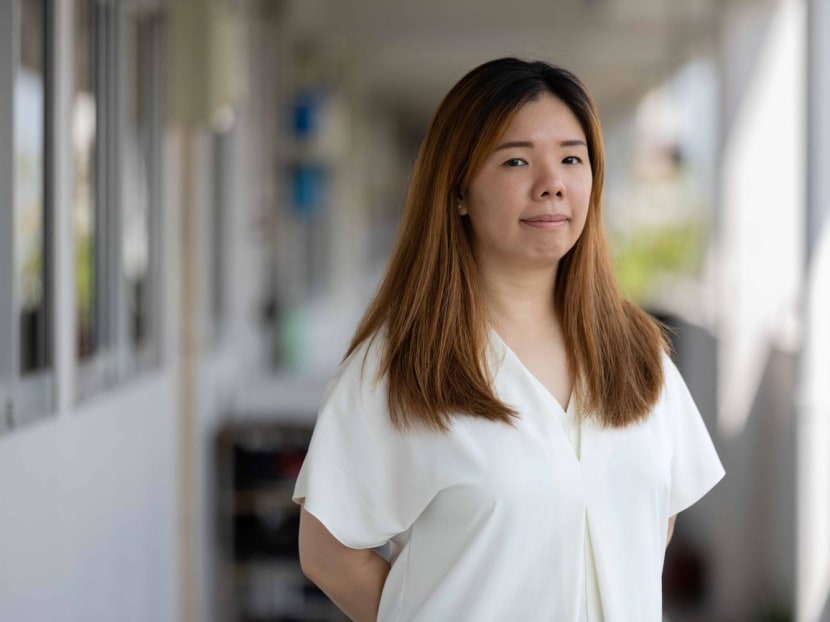 Pauline Teo, 30, is a full-time tuition teacher and a caregiver to her father, a stroke survivor. Pauline Teo, 30, is a full-time tuition teacher and a caregiver to her father, a stroke survivor.