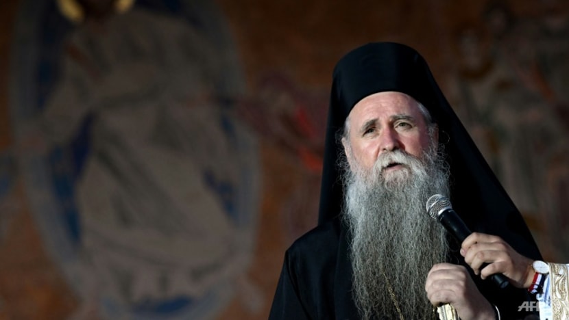 Protests as Montenegro's new Orthodox head inaugurated Protests as Montenegro's new Orthodox head inaugurated