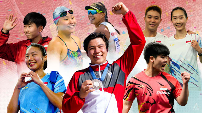 As it happened: Open-top bus parade for Team Singapore's Olympic athletes
