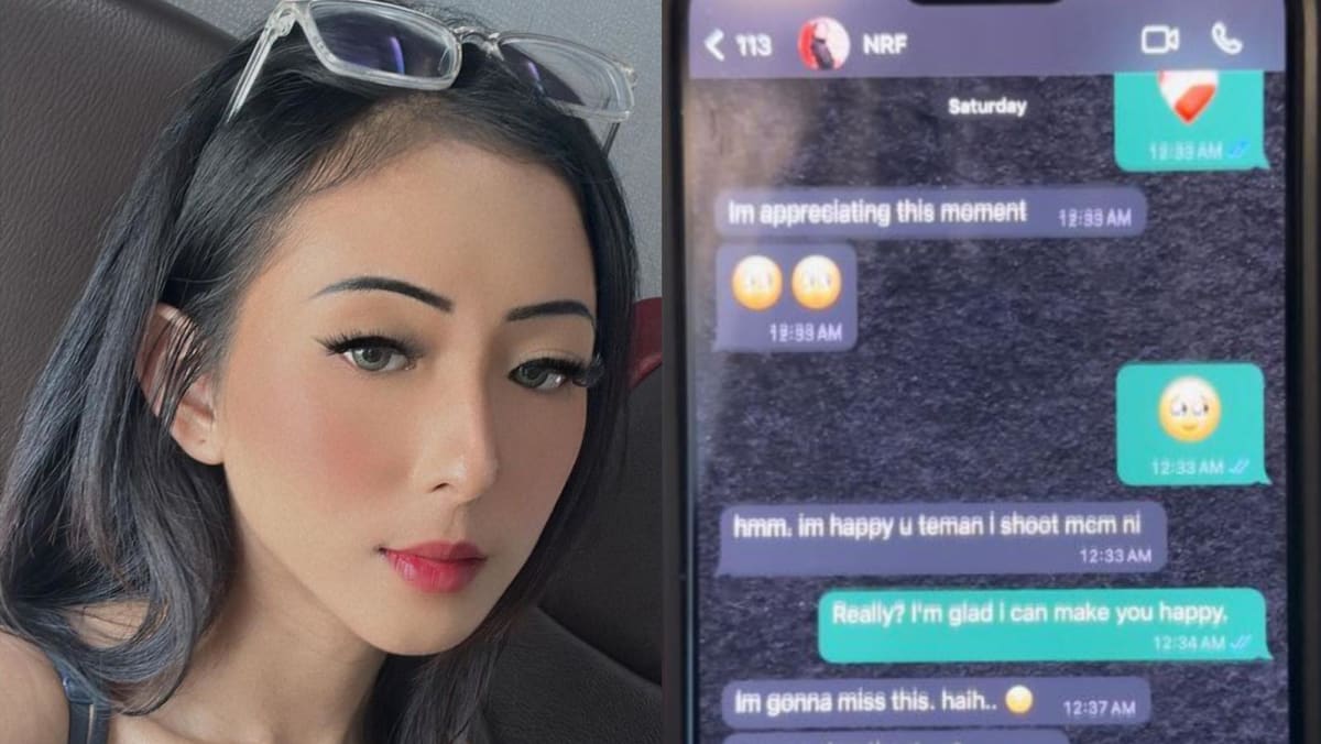 Sarah Yasmine exposes romantic texts allegedly between Singaporean actor Aliff Aziz and Malaysian actress Ruhainies