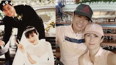 Pan Lingling And Huang Shinan Mark 24th Anniversary With Date At Golf Course Where They Took Their Wedding Photos