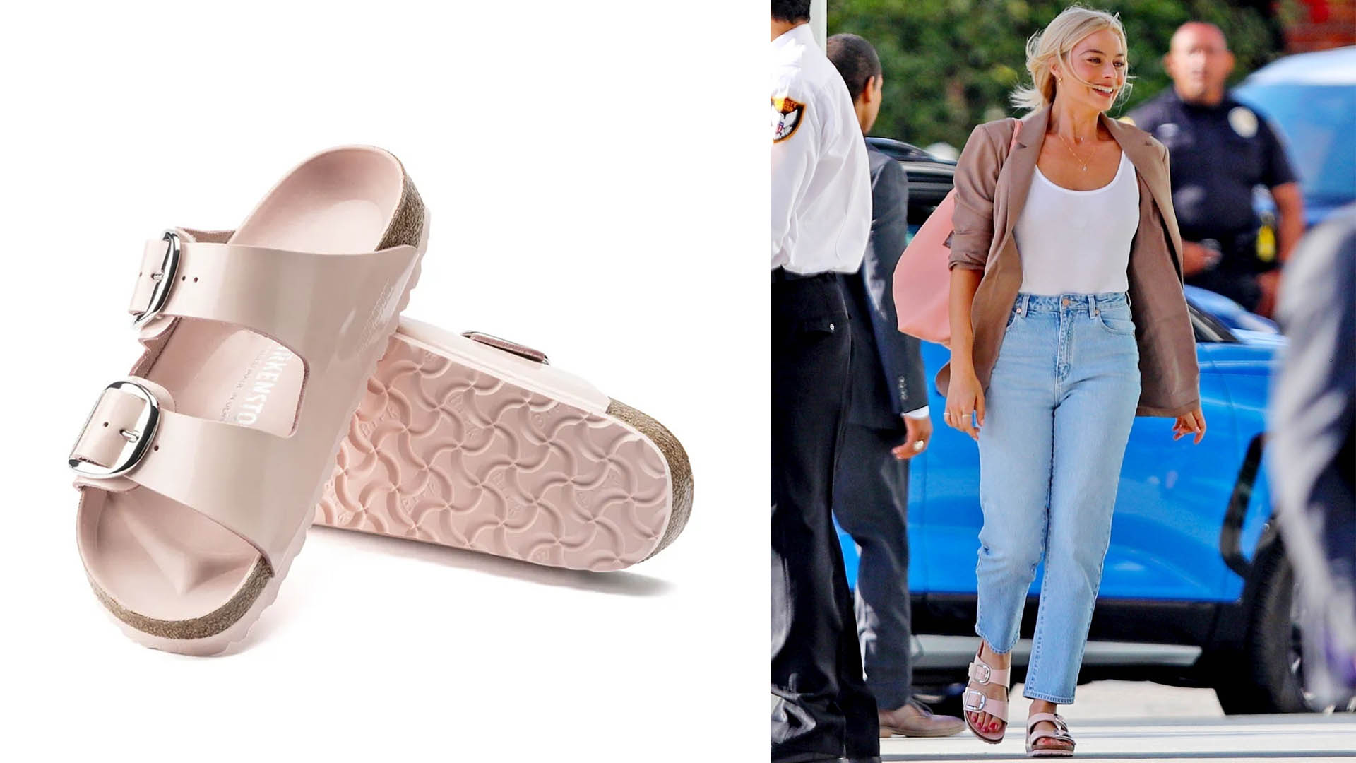 Pink birkenstocks sale