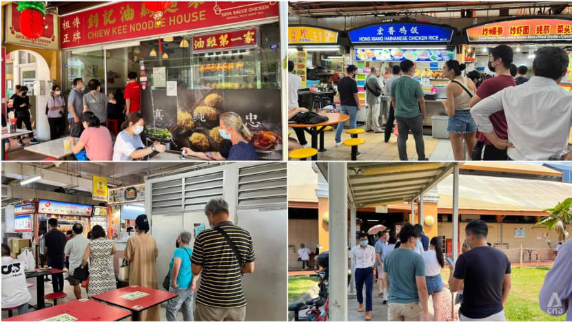 Chicken rice run: Customers dig in as Malaysia export ban looms Chicken rice run: Customers dig in as Malaysia export ban looms