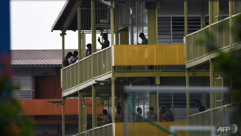 Migrant worker who tested positive for COVID-19 completed vaccination Migrant worker who tested positive for COVID-19 completed vaccination