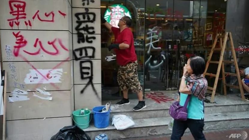 Starbucks jadi sasaran terbaru penunjuk perasaan Hong Kong