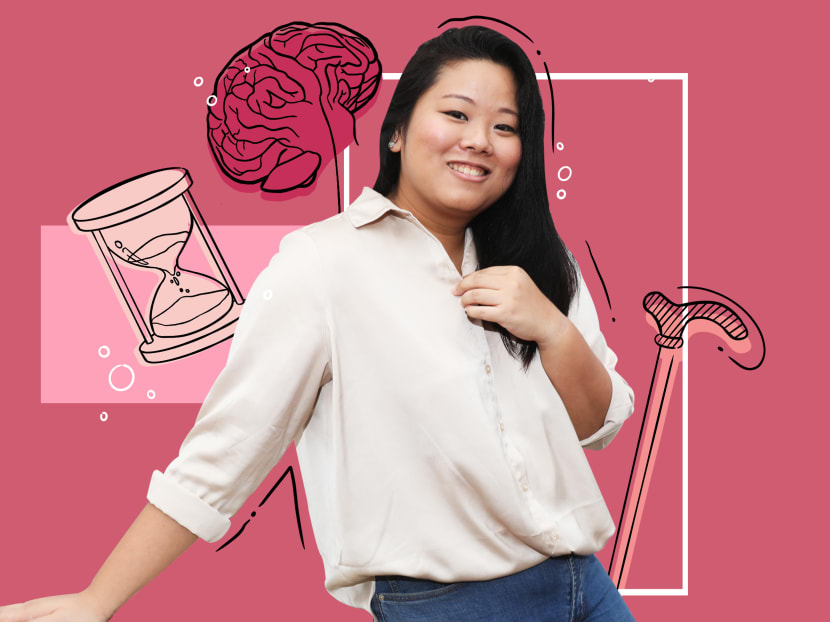 Melissa Chan was 14 when her then 54-year-old father was diagnosed with young onset of dementia. Melissa Chan was 14 when her then 54-year-old father was diagnosed with young onset of dementia.