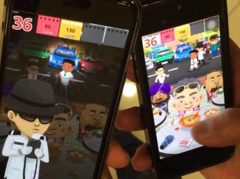 Demo of KAN-CHEONG! Kopitiam Saga, a SG50 mobile game 