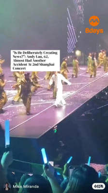 Does the Heavenly King really need to do such stunts?

To read the full story, click the link in our bio.

https://www.8days.sg/entertainment/asian/andy-lau-almost-accident-again-stunt-832741

📹Miss Miranda/XHS