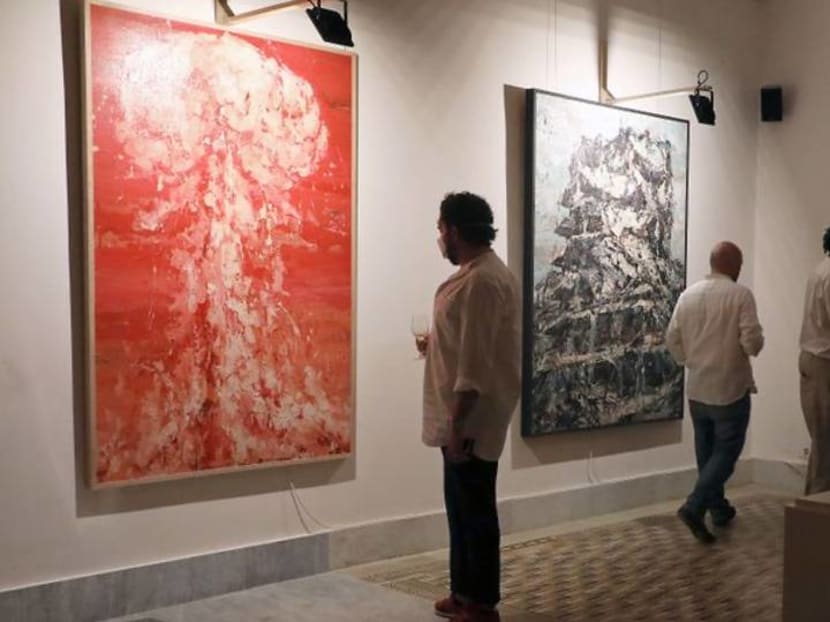 Channeling 'anger into art', artists in Beirut process blast Channeling 'anger into art', artists in Beirut process blast