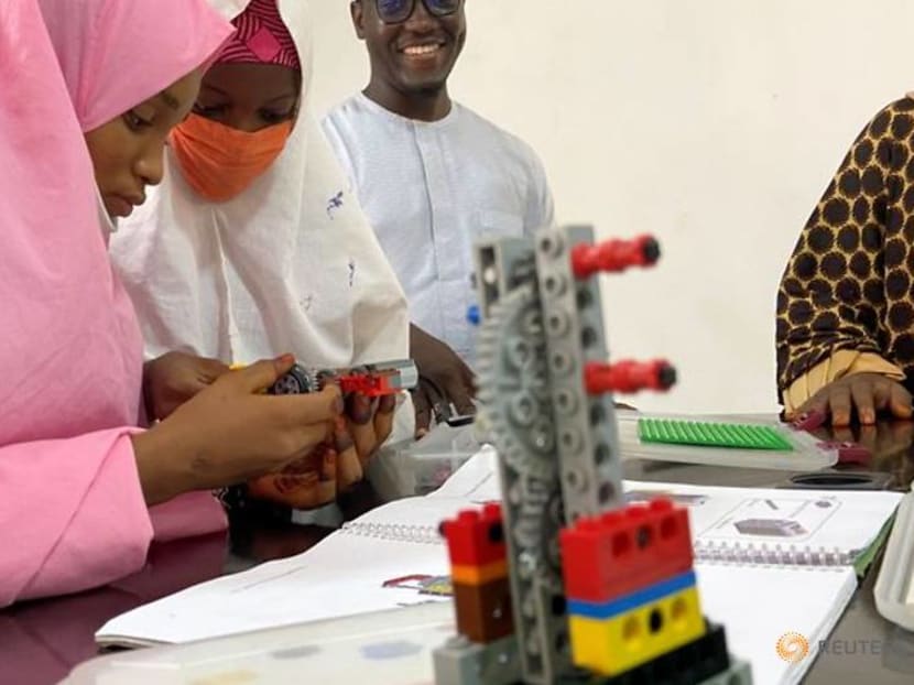 Teenage girls in northern Nigeria 'open their minds' with robotics
