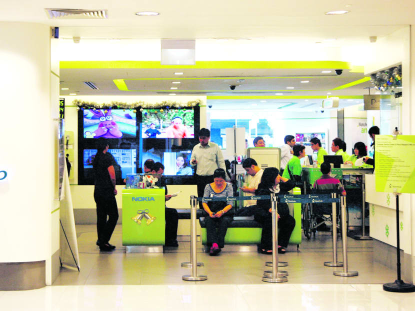Starhub reported that its first quarter net profit rose 26 per cent. Photo: Koh Mui Fong.