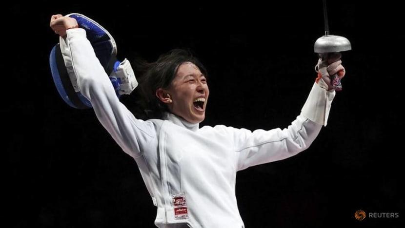 China's Sun wins women's epee individual gold China's Sun wins women's epee individual gold