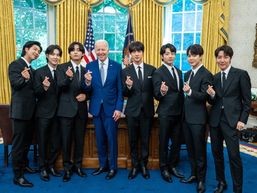 Here’s what happened when K-pop stars BTS met with US President Biden