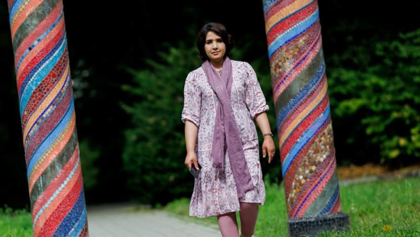 Afghan female journalist struggles for women 'heroes' from exile Afghan female journalist struggles for women 'heroes' from exile