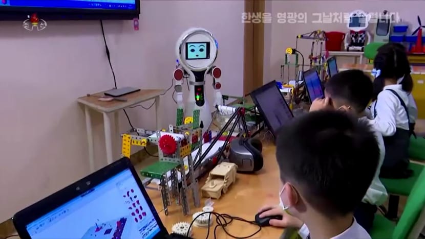 North Korea seeks to boost education with toy-like robots