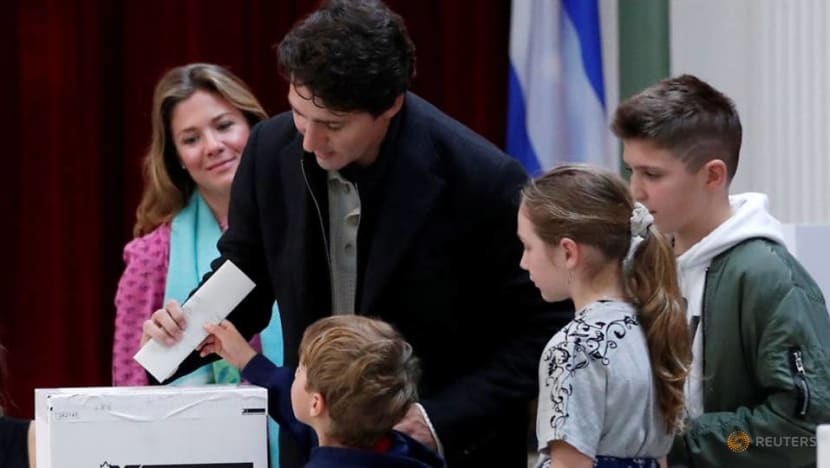 Trudeau's Liberals take early lead after first Canadian polls close